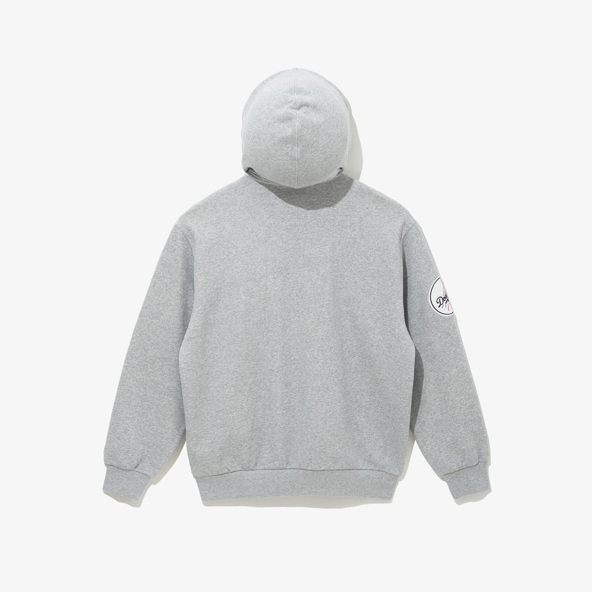 Los Angeles Dodgers MLB Zip-Up Hoodie Collection Heather Grey