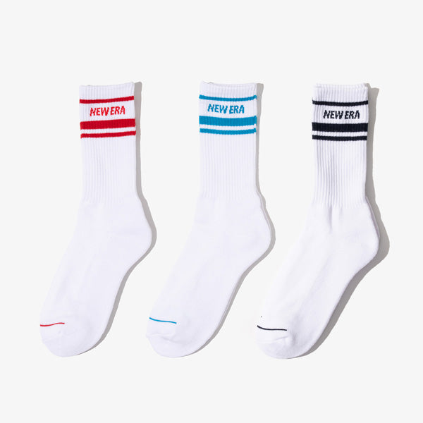stripe-crew-socks-3pairs-ne-nvy-red-blu