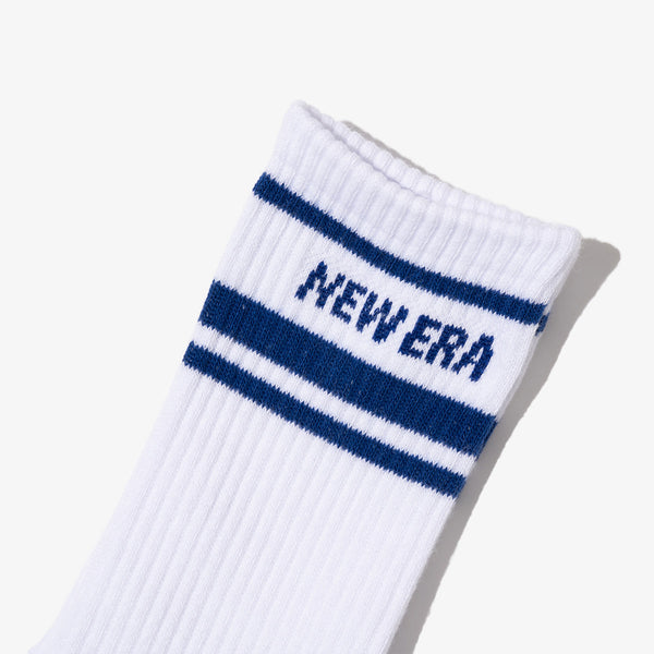 New Era Essentials Wordmark Multi-Stripe Socks - Three Pack