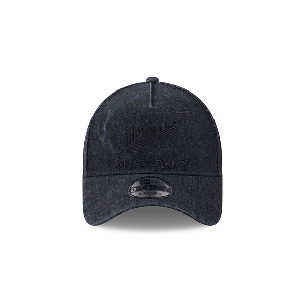 All Blacks Black Denim 9FORTY A-Frame® Snapback