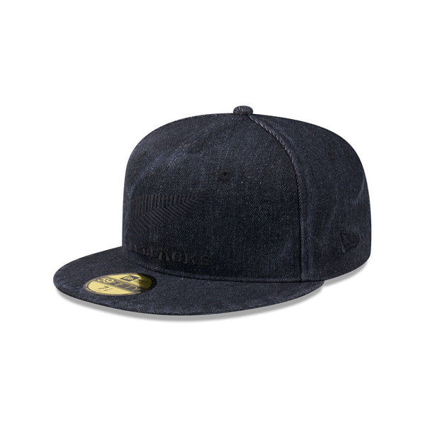 All Blacks Black Denim 59FIFTY Fitted