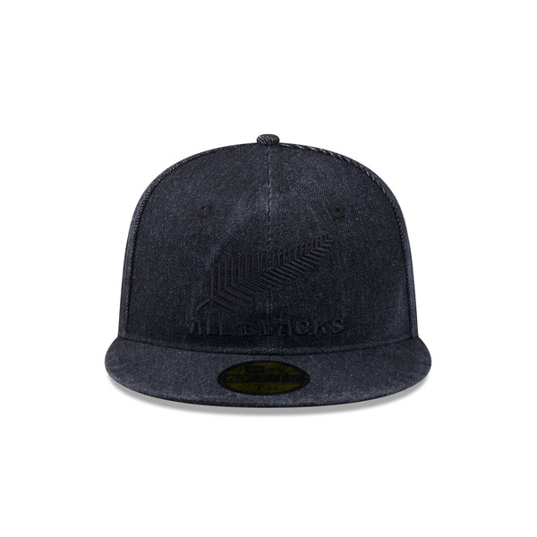 All Blacks Black Denim 59FIFTY Fitted
