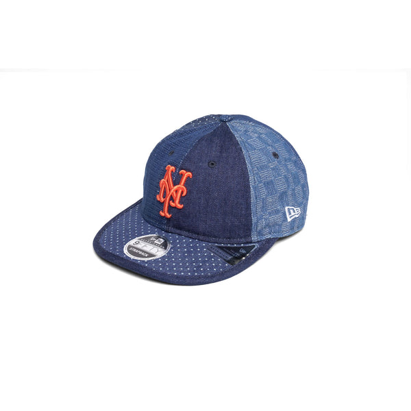 New York Mets Reserve Multi Denim 9FIFTY Retro Crown