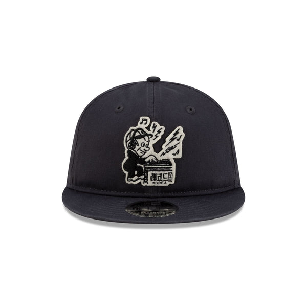 Kompakt Records Graphite 9FIFTY Retro Crown