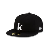 Kompakt Records Black 59FIFTY Retro Crown