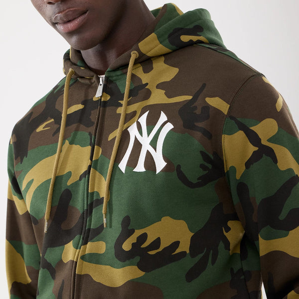 New York Yankees Field Issue Woodland Camo Hoodie