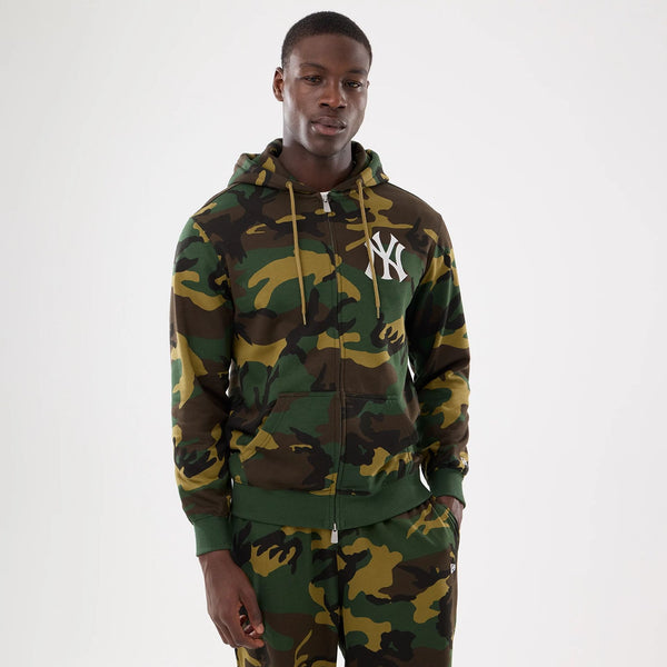 New York Yankees Field Issue Woodland Camo Hoodie