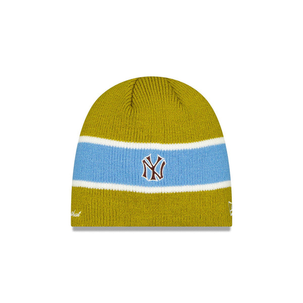 New York Yankees thisisneverthat x New Era x MLB Olive Stripe Beanie