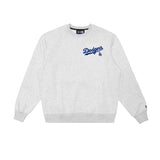 Los Angeles Dodgers Mini Script Crewneck Sweater - F