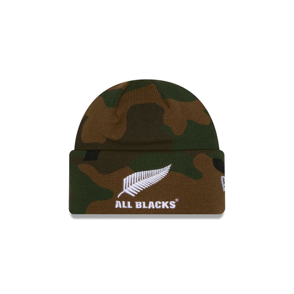 All Blacks Winter Camo Beanie - F