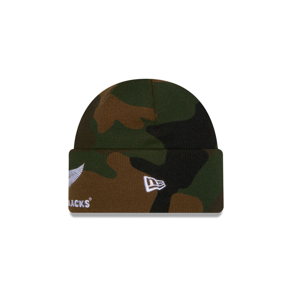 All Blacks Winter Camo Beanie - LSIDE