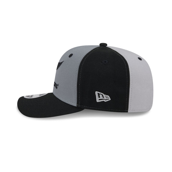 All Blacks Winter Mono Pinwheel 9Seventy Stretch Snap - LSIDE
