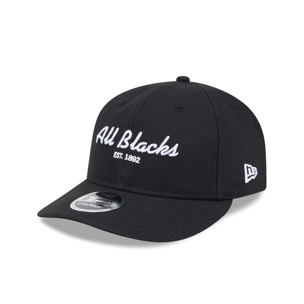 All Blacks Winter Script 9Fifty Retro Crown - 3QL