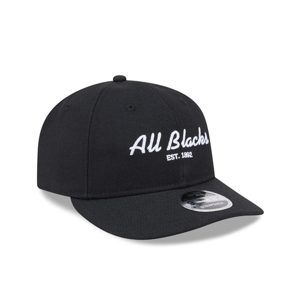 All Blacks Winter Script 9Fifty Retro Crown - 3QR