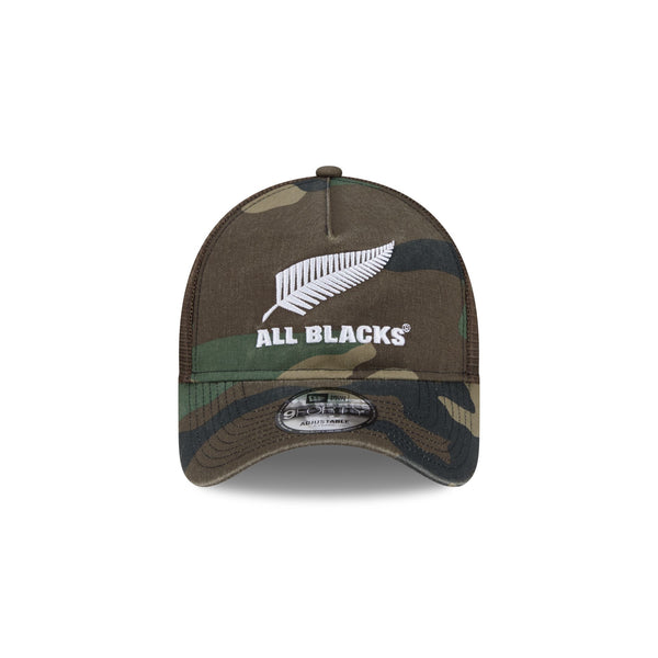 All Blacks Winter Camo 9Forty A Frame Trucker - F
