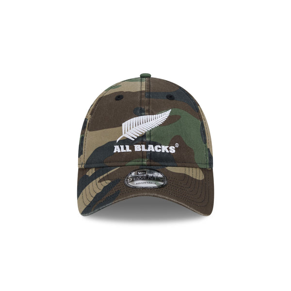 All Blacks Winter Camo 9Twenty Cloth Strap - F
