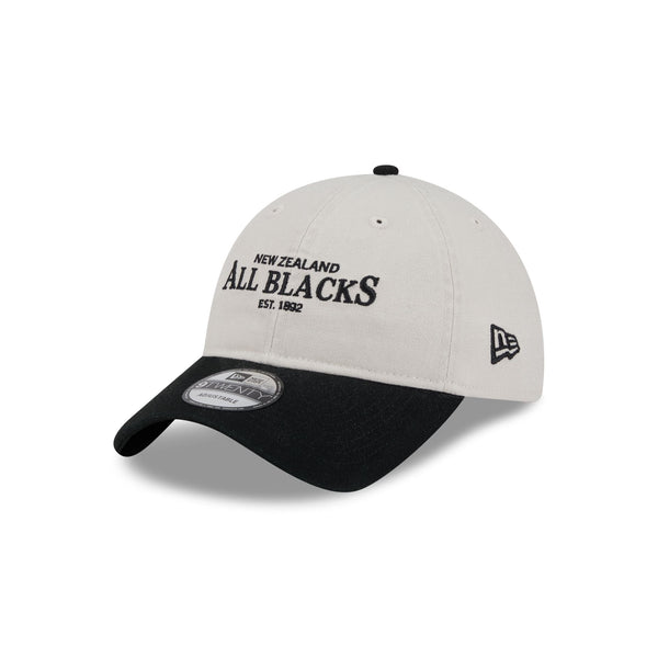 All Blacks Winter Two Tone Script 9Twenty Cloth Strap - 3QL