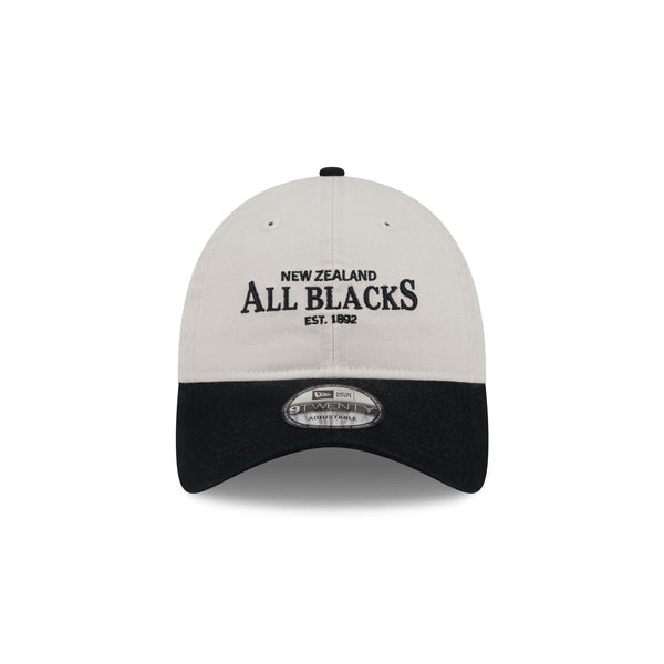 All Blacks Winter Two Tone Script 9Twenty Cloth Strap - F