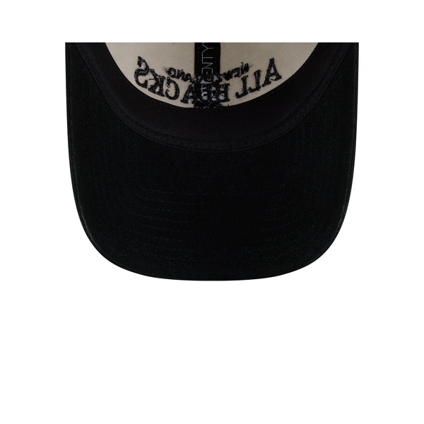 All Blacks Winter Two Tone Script 9Twenty Cloth Strap - UV