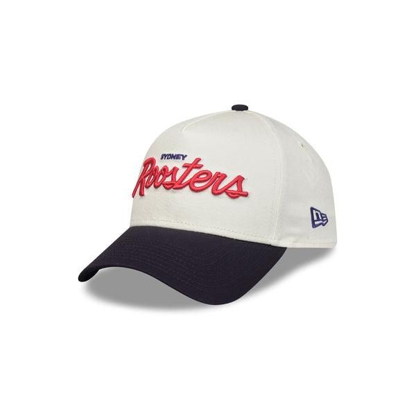 Sydney Roosters Chrome Script Heritage 9FORTY A-Frame Snapback - 3QL