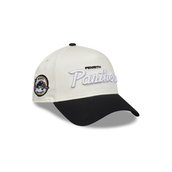 Penrith Panthers Chrome Script Heritage 9FORTY A-Frame Snapback - 3QR