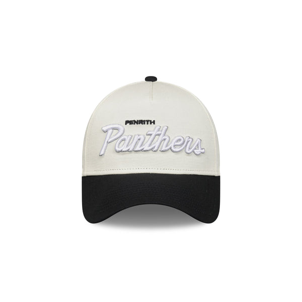 Penrith Panthers Chrome Script Heritage 9FORTY A-Frame Snapback - F