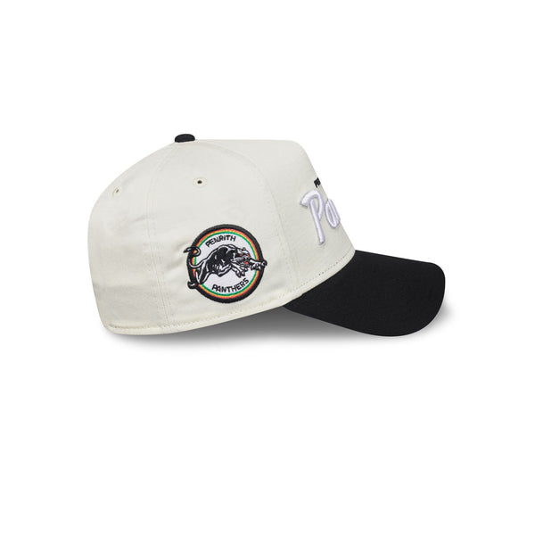 Penrith Panthers Chrome Script Heritage 9FORTY A-Frame Snapback - RSIDE