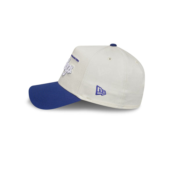 Canterbury Bankstown Bulldogs Chrome Script Heritage 9FORTY A-Frame Snapback - LSIDE