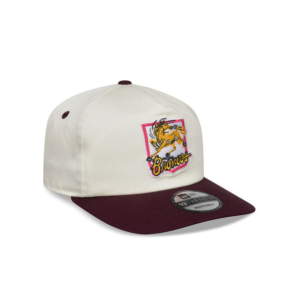 Brisbane Broncos Retro Chrome 19TWENTY Snapback - 3QR