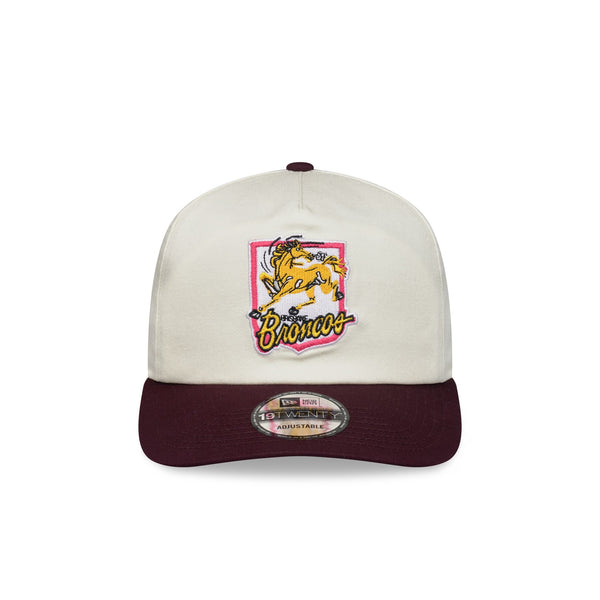 Brisbane Broncos Retro Chrome 19TWENTY Snapback - F