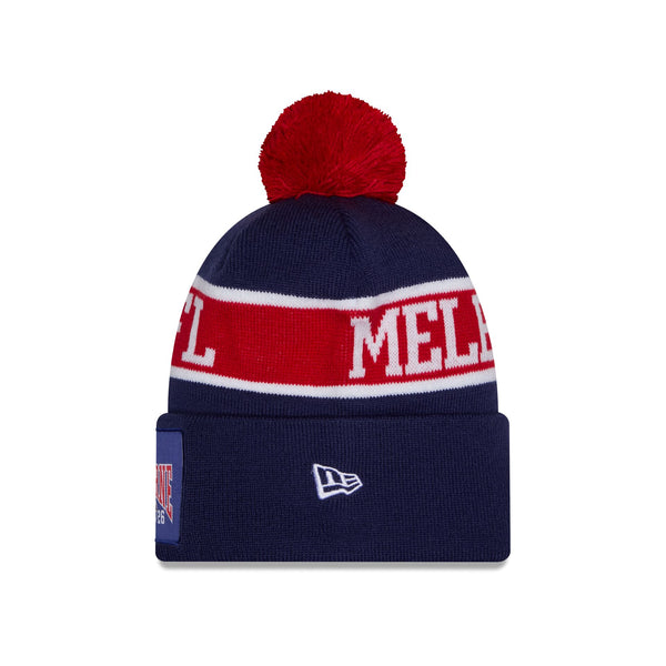 NFL Melbourne Game Dark Red Scarlet Beanie - LSIDE