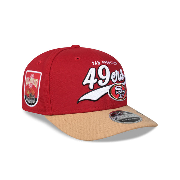 San Francisco 49ers Two-Tone Script 9SEVENTY Stretch Snap - 3QR