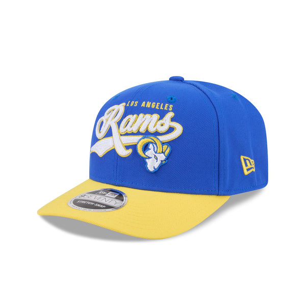 Los Angeles Rams Two-Tone Script 9SEVENTY Stretch Snap - 3QL