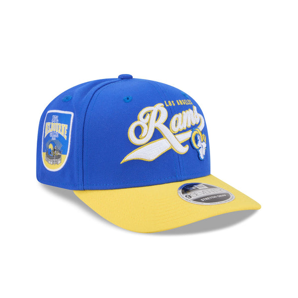 Los Angeles Rams Two-Tone Script 9SEVENTY Stretch Snap - 3QR