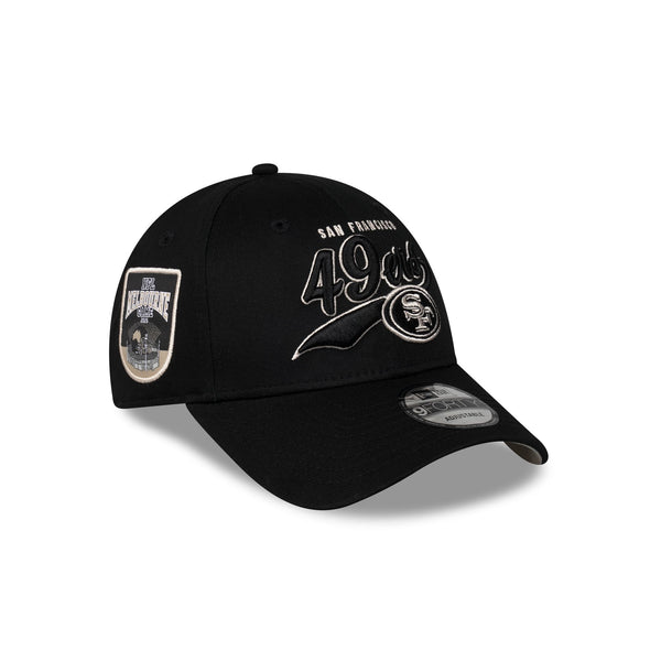 San Francisco 49ers Black Stone 9FORTY Snapback - 3QR