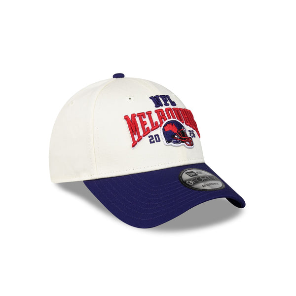 NFL Melbourne Game Chrome Dark Red 9FORTY Snapback - 3QR
