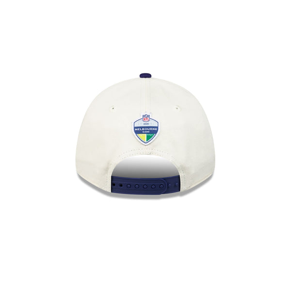 NFL Melbourne Game Chrome Dark Red 9FORTY Snapback - R