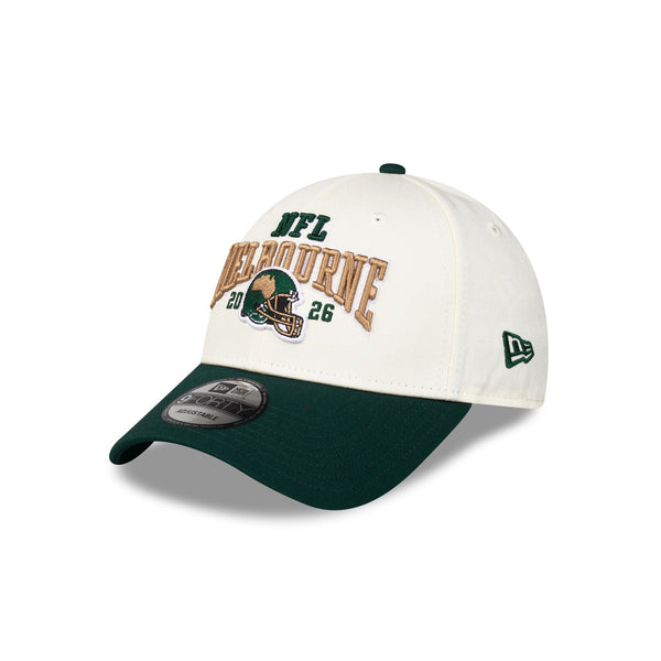 NFL Melbourne Game Chrome Dark Grey 9FORTY Snapback - 3QL