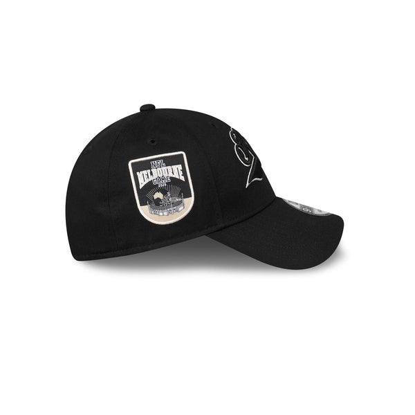 Los Angeles Rams Black Stone 9FORTY Snapback - RSIDE