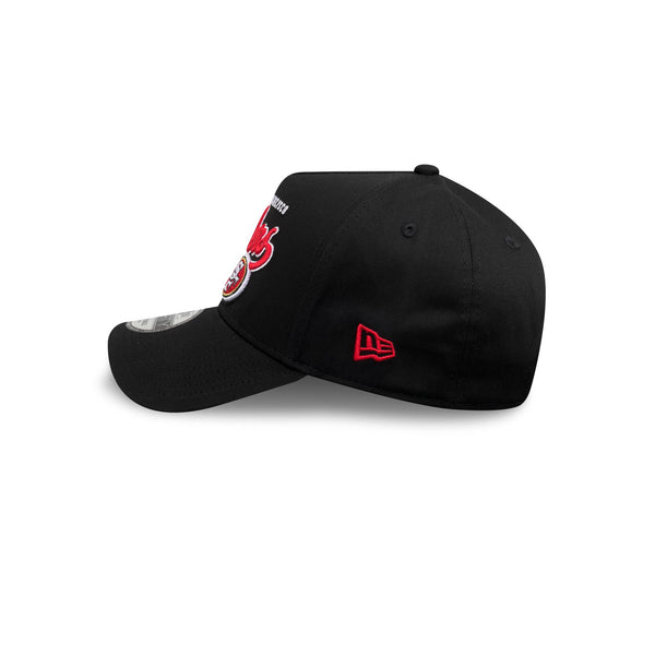 San Francisco 49ers Red Script NFL Melbourne 2026 9FORTY A-Frame Snapback - LSIDE