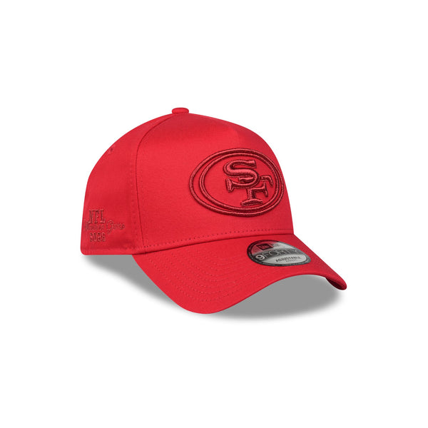 San Francisco 49ers Metallic 9FORTY A-Frame Snapback - 3QR