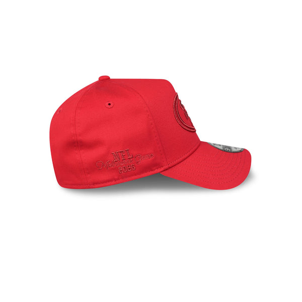 San Francisco 49ers Metallic 9FORTY A-Frame Snapback - RSIDE
