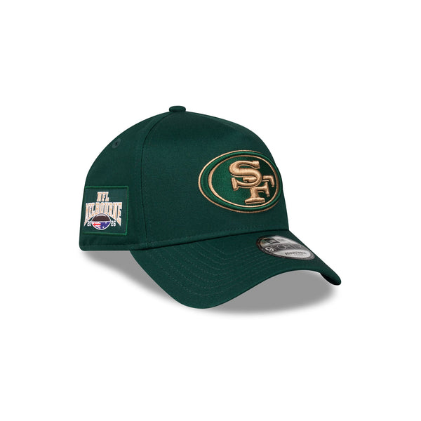 San Francisco 49ers Dark Grey Wheat 9FORTY A-Frame Snapback - 3QR