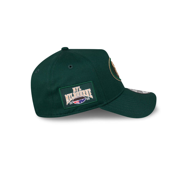 San Francisco 49ers Dark Grey Wheat 9FORTY A-Frame Snapback - RSIDE