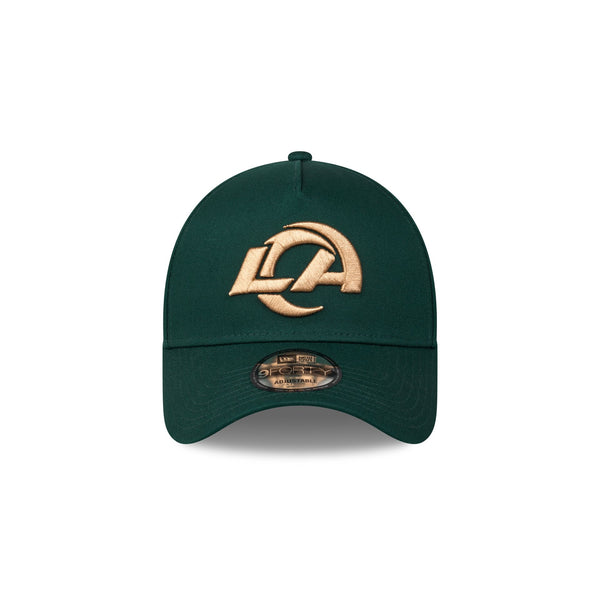 Los Angeles Rams Dark Grey Wheat 9FORTY A-Frame Snapback - F