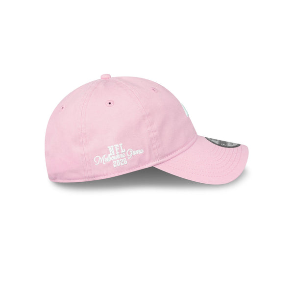 San Francisco 49ers NFL Melbourne 2026 Pink 9TWENTY Cloth Strap - RSIDE