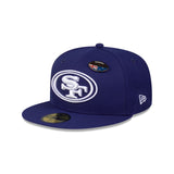 San Francisco 49ers Dark Red White 59FIFTY Fitted - 3QL