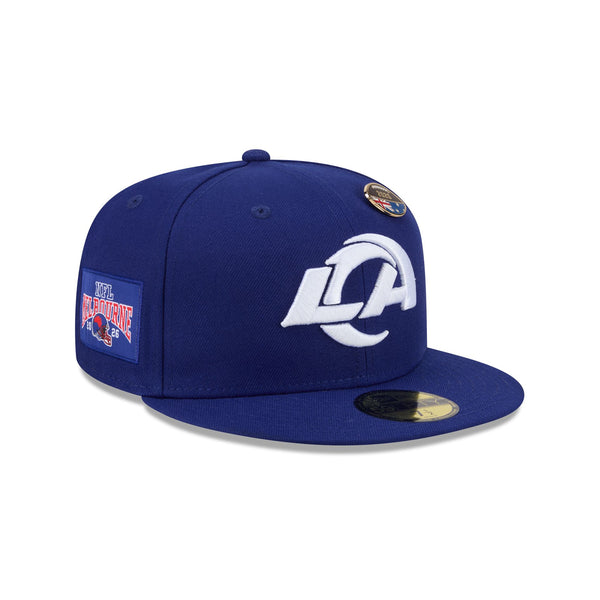 Los Angeles Rams Dark Red White 59FIFTY Fitted - 3QR