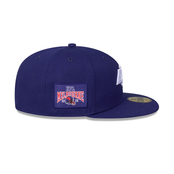 Los Angeles Rams Dark Red White 59FIFTY Fitted - RSIDE