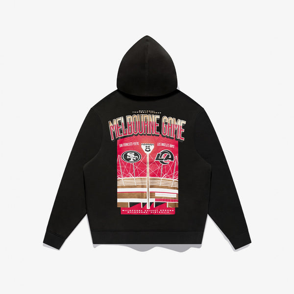San Francisco 49ers Steel Hoodie Black - 2
